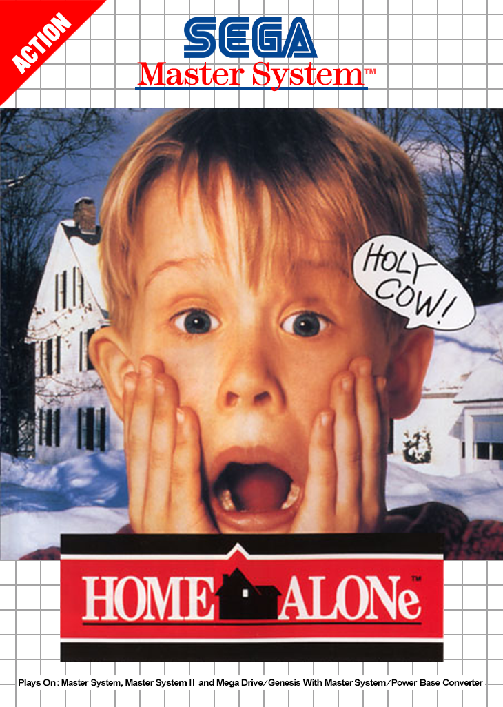 Home Alone Sega Master System Print Poster