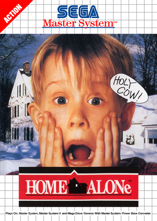 Home Alone Sega Master System Print Poster