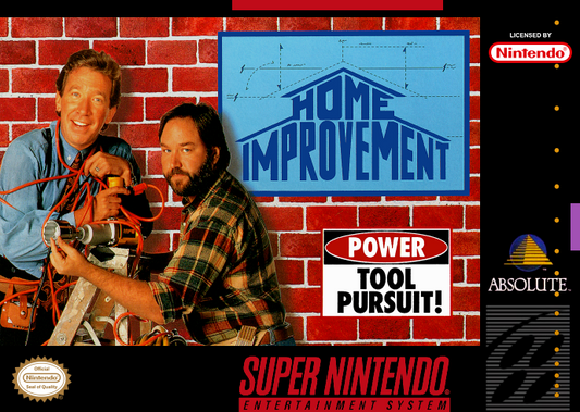 Home Improvement (Usa) Snes Print Poster