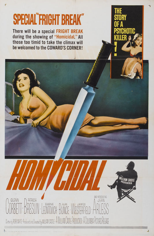 Homicidal 01 Movie Magnet