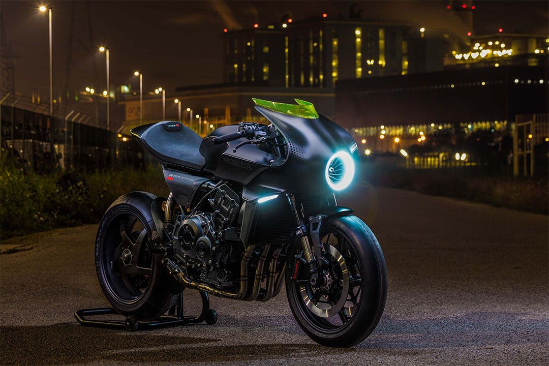 Honda Cb4 Interceptor Concept Fast Motorcycle Wall Art Home Decor Poster