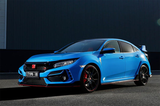 Honda Civic Blue Sporty Car Type R Wall Indoor Decor Jigsaw Puzzle