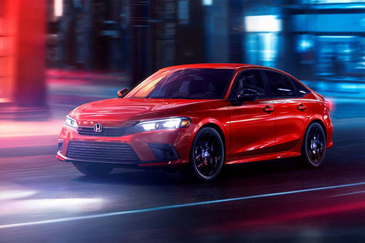 Honda Civic Sedan Sport City Driving Art Home Decor Jigsaw Puzzle