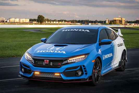 Honda Civic Type R Pace Car Sport Racing Art Indoor Decor Jigsaw Puzzle