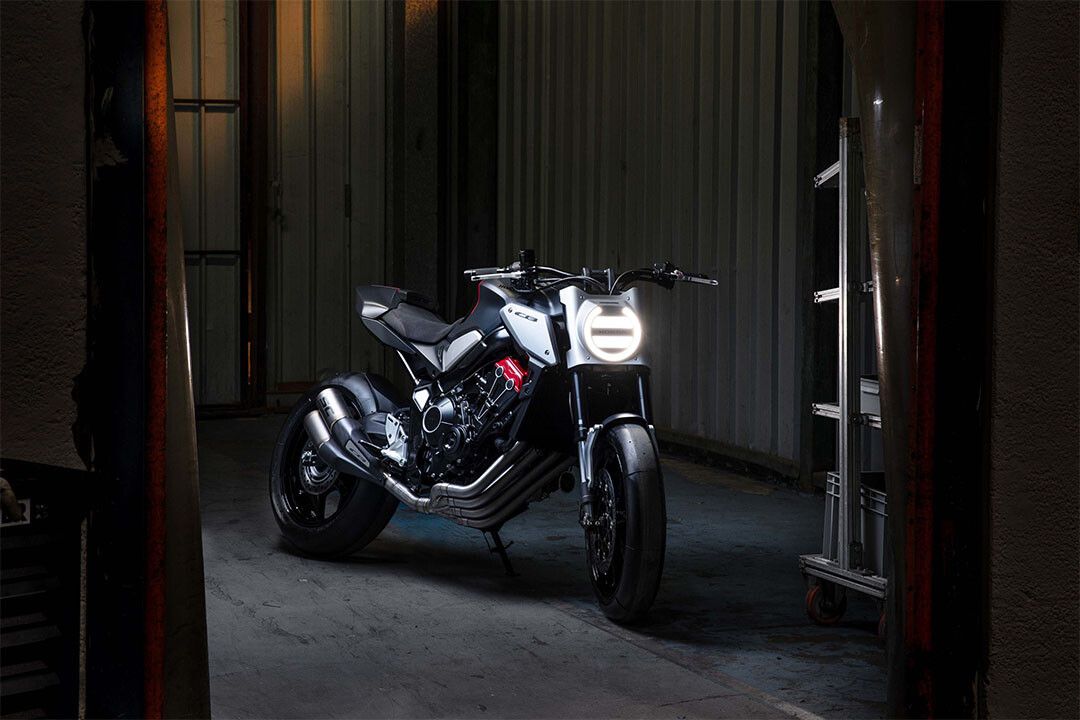 Honda Neo Sports Cafe Concept Fast Motorcycle Wall Art Home Decor Poster