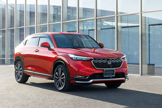 Honda Vezel Ehev Red Suv Sporty Car Art Home Decor Jigsaw Puzzle