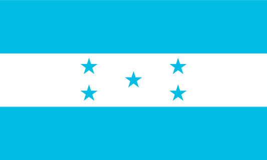 Honduras Flag Print Poster