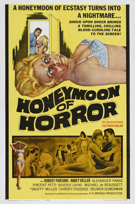 Honeymoon Of Horror 01 Movie Magnet
