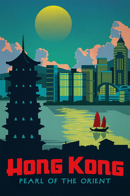 Hong Kong Travel Famous Places Tourism Country Jigsaw Puzzle