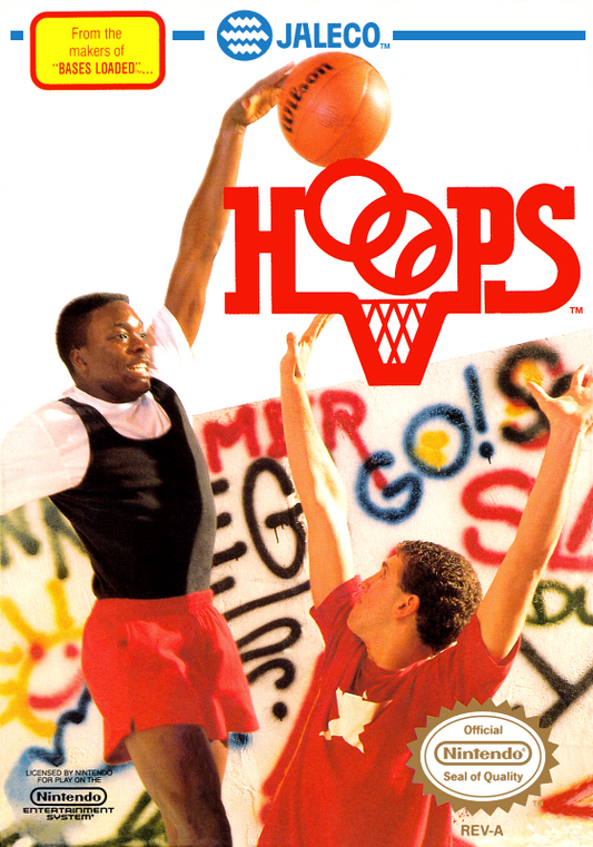Hoops (Usa) Nes Print Poster