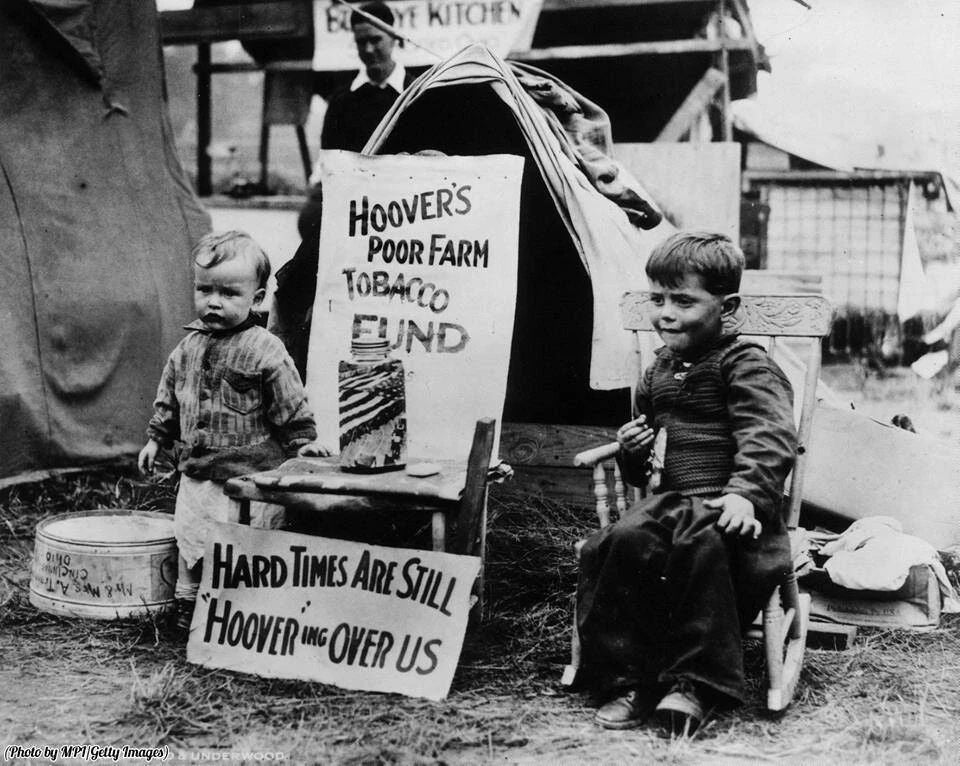 Hooverville Shantytown In Washington Dc 1932 Depression Era Picture Magnet