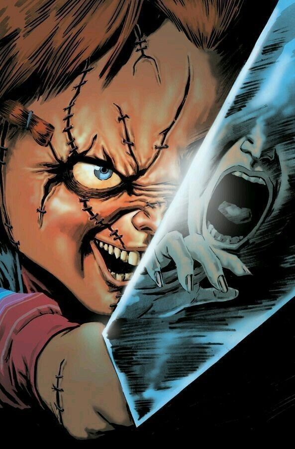 Horror Comic Character Attack Jigsaw Puzzle