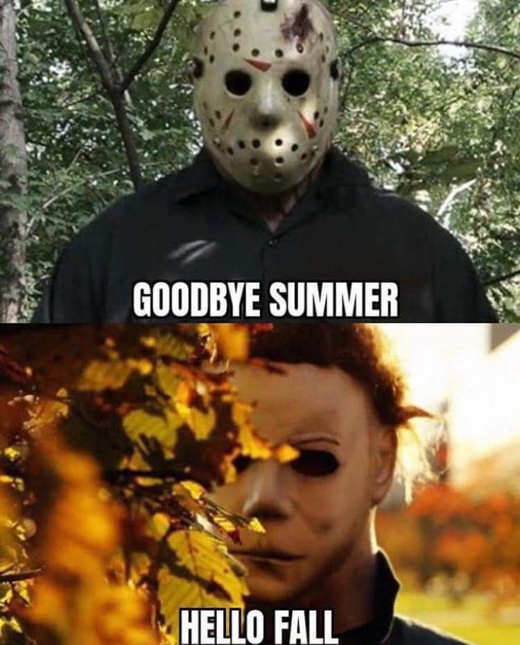 Horror Themed Seasonal Transition Print Poster