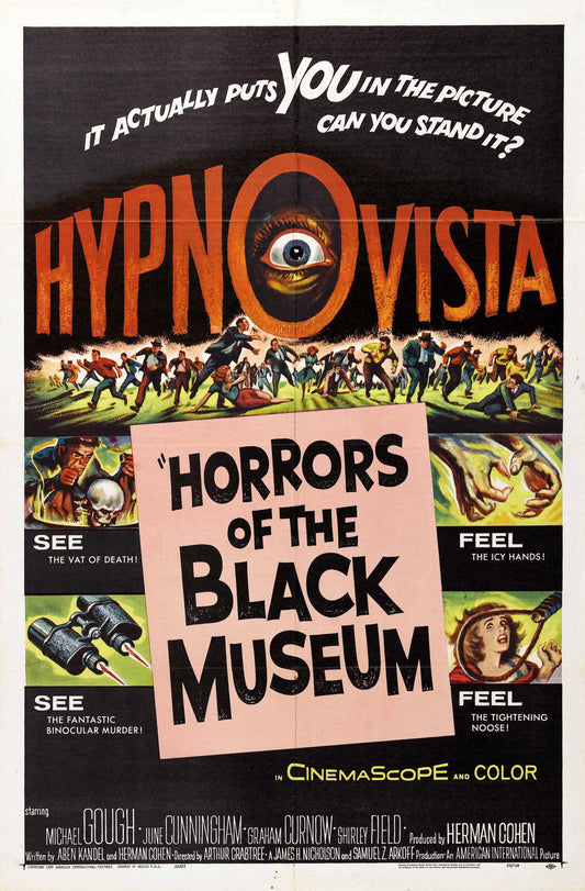Horrors Of Black Museum 01 Movie Magnet