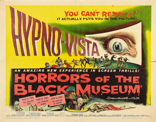 Horrors Of Black Museum 02 Movie Magnet