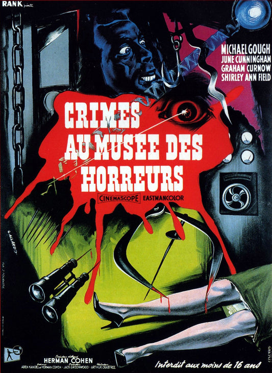 Horrors Of Black Museum 03 Movie Magnet