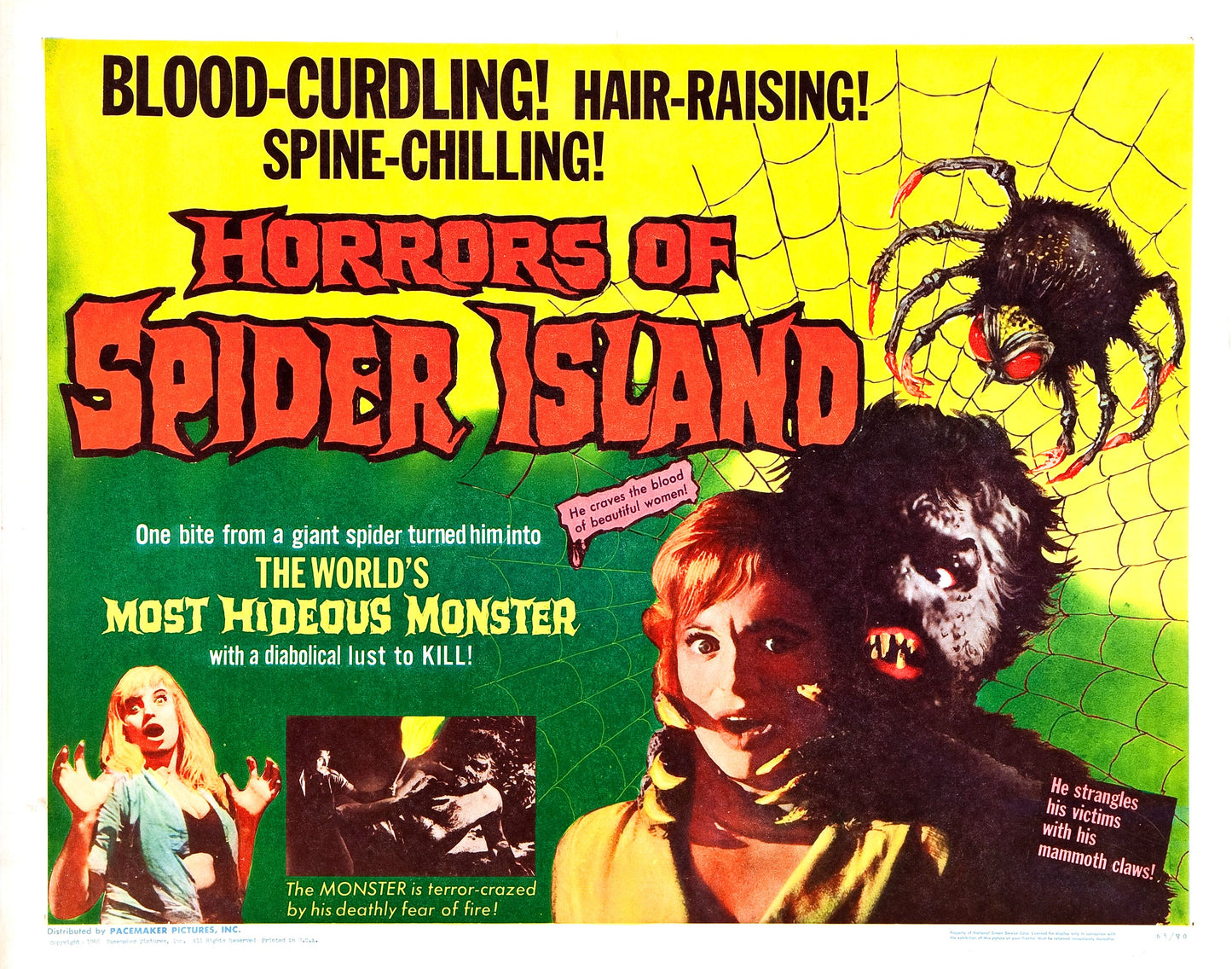 Horrors Of Spider Island 02 Movie Magnet