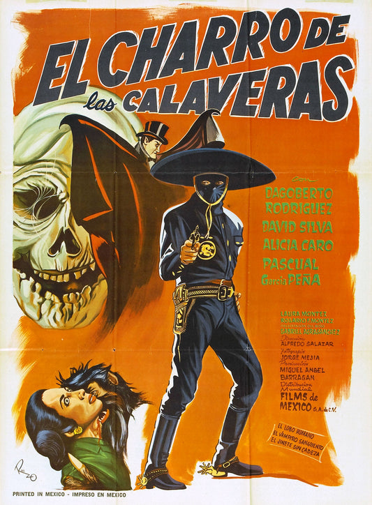 Horseman Of The Skulls 01 Movie Magnet