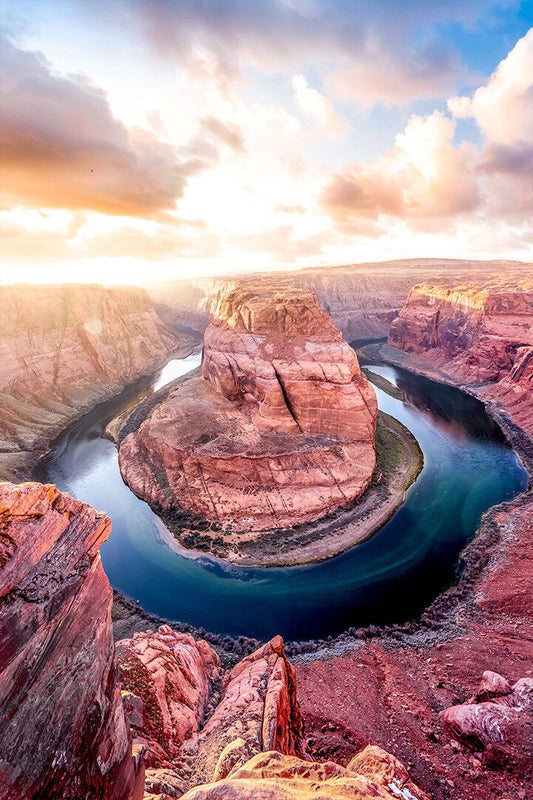 Horseshoe Bend Colorado River Arizona Art Wall Decor Jigsaw Puzzle