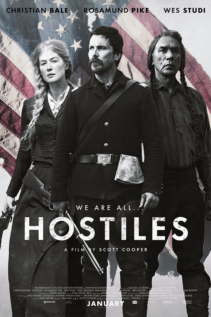 Hostiles Movie Drama Western Adventure Wall Art Home Decor Poster