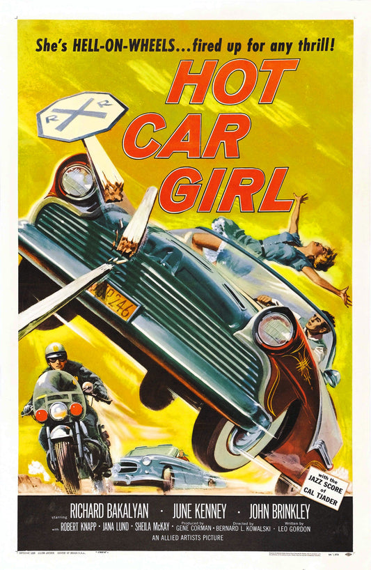 Hot Car Girl 01 Movie Magnet