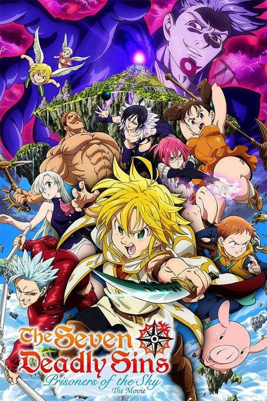 Hot Japan Anime Comic The Seven Deadly Sins Print Jigsaw Puzzle