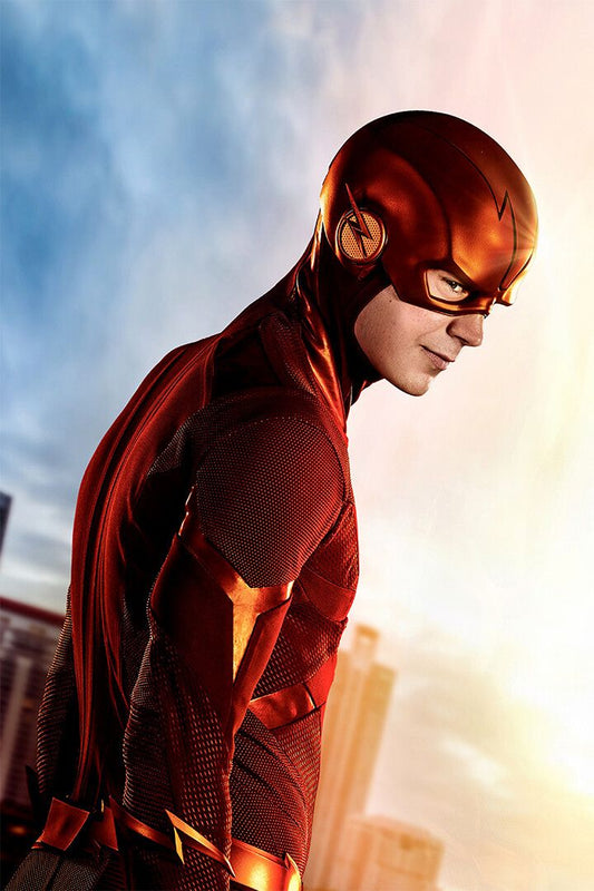 Hot Movie Tv Shows Series The Flash Superhero Movie Jigsaw Puzzle
