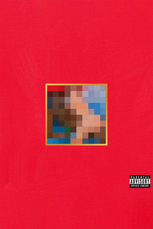 Hot My Beautiful Dark Twisted Kanye West Print Jigsaw Puzzle