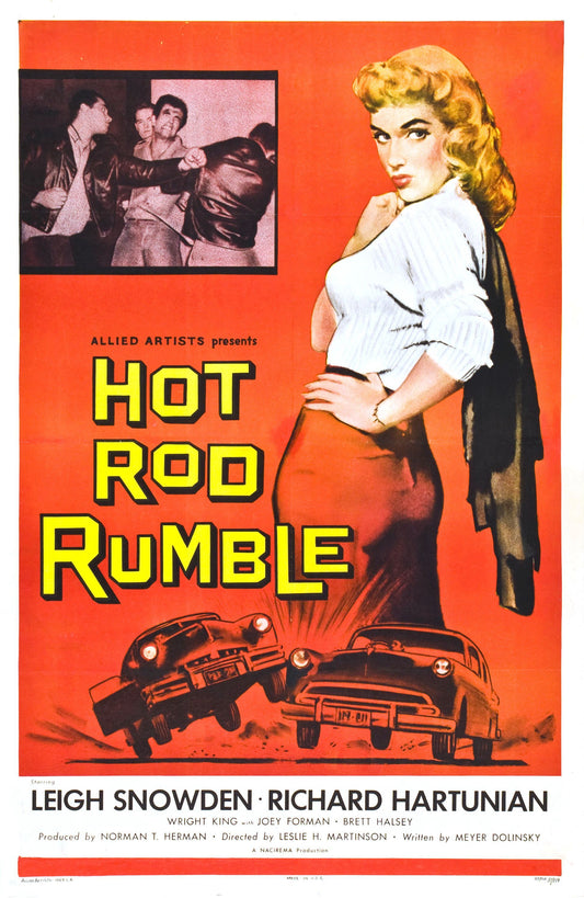 Hot Rod Rumble 01 Movie Magnet