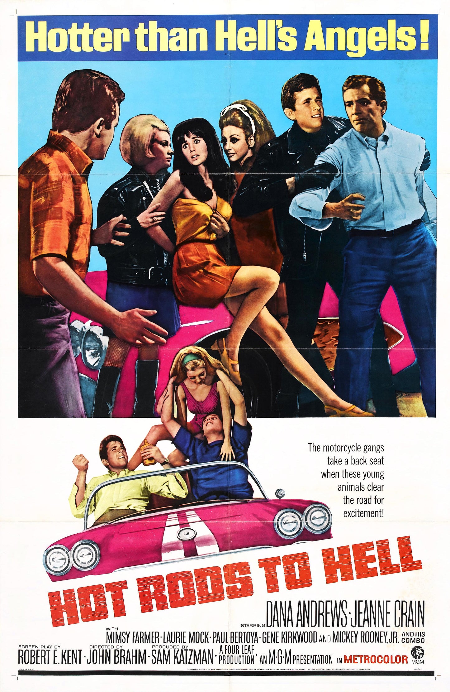 Hot Rods To Hell 01 Movie Keychain