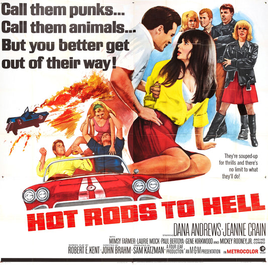 Hot Rods To Hell 02 Movie Magnet
