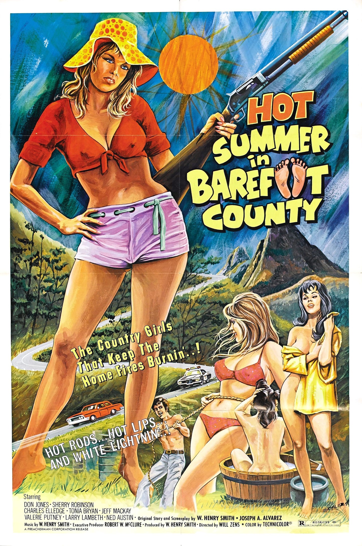 Hot Summer In Barefoot County 01 Movie Magnet