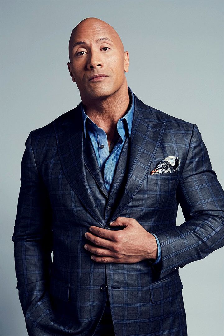 Hot The Rock Dwayne Johnson Business Person Print Jigsaw Puzzle