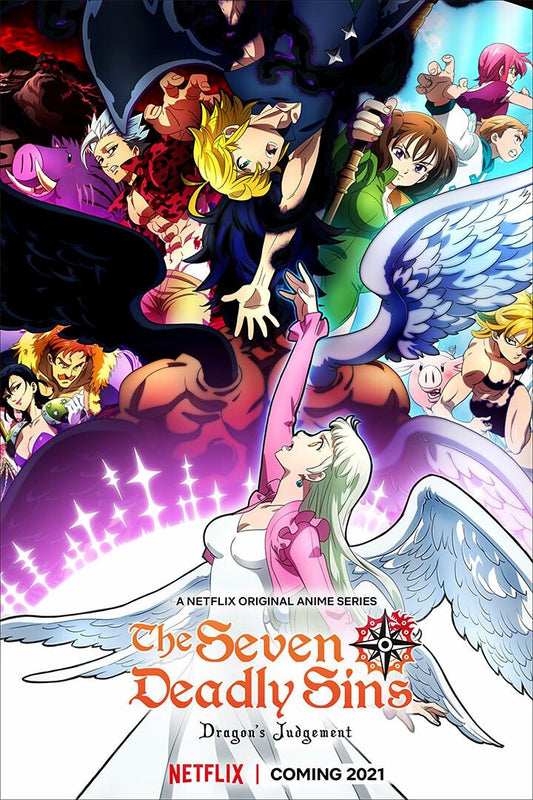 Hot The Seven Deadly Sins Animation Action Print Jigsaw Puzzle