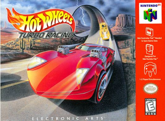 Hot Wheels Turbo Racing N64 Print Poster