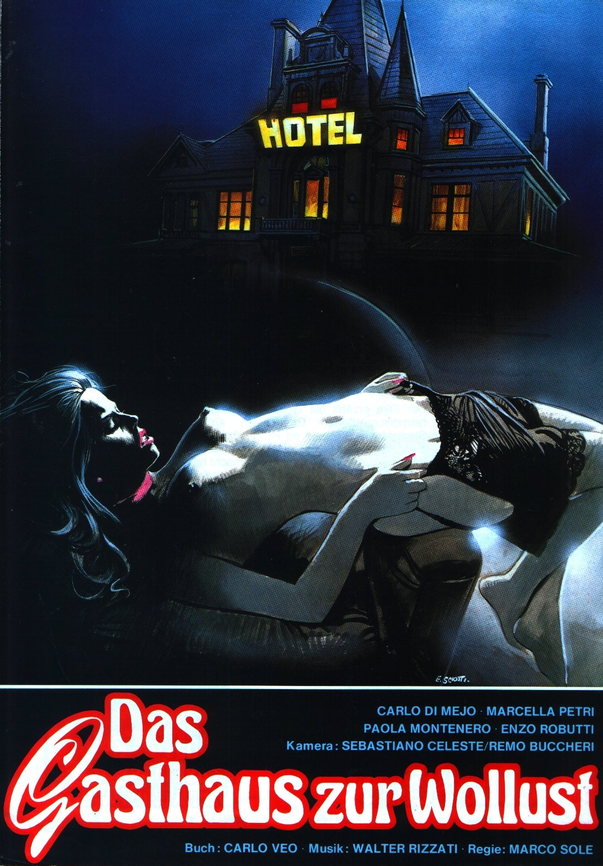 Hotel Of Evil Adolescence 01 Movie Keychain