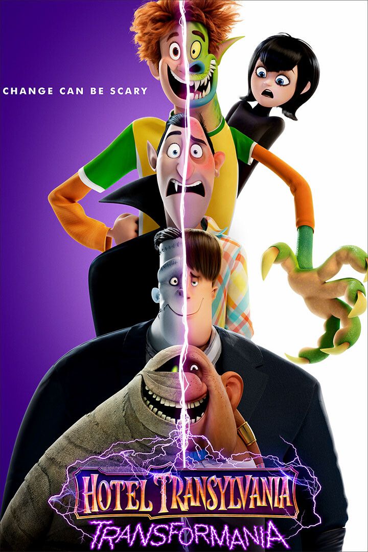 Hotel Transylvania Movie Print Painting Wall Art Home Decor Poster