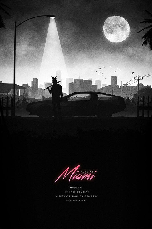 Hotline Miami Action Single Player Game Print Jigsaw Puzzle