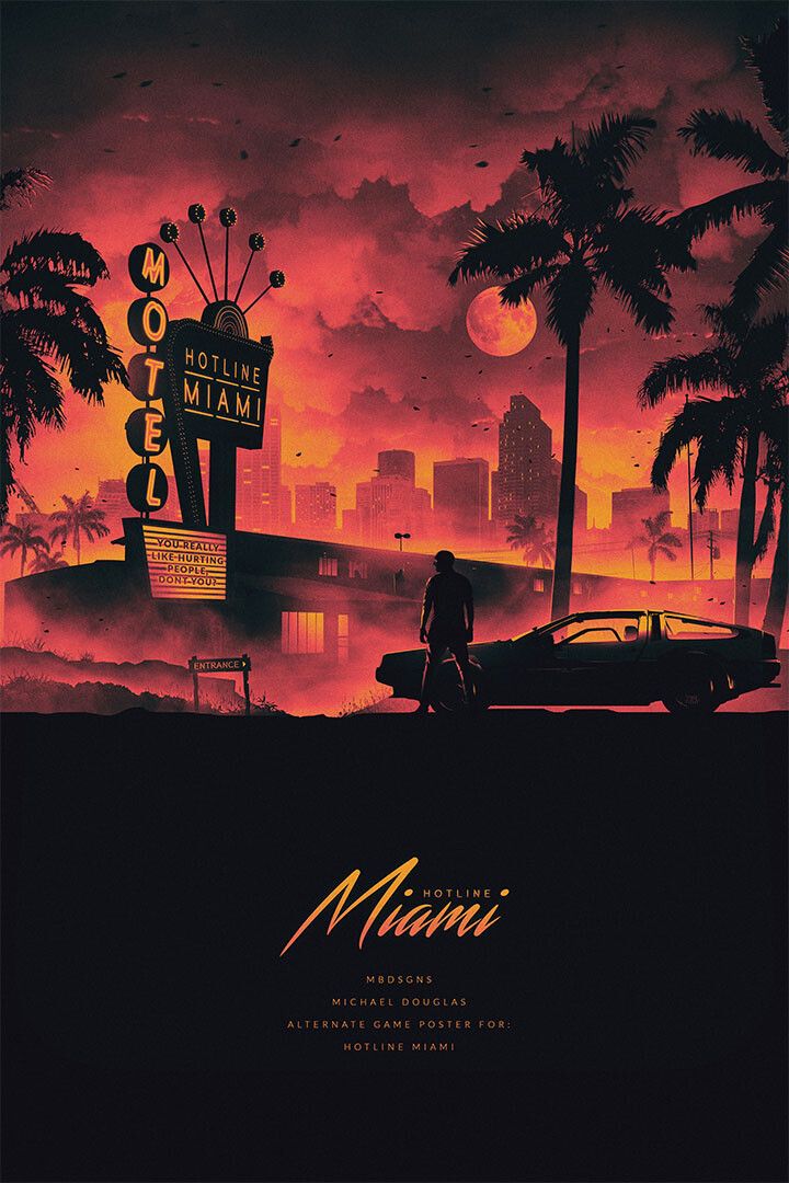 Hotline Miami Single Player Game Action Print Jigsaw Puzzle