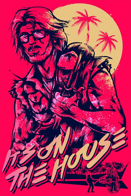 Hotline Miami Single Player Game Adventure Print Jigsaw Puzzle