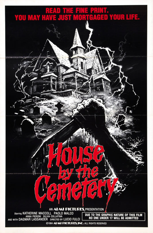 House By Cemetery 03 Movie Magnet