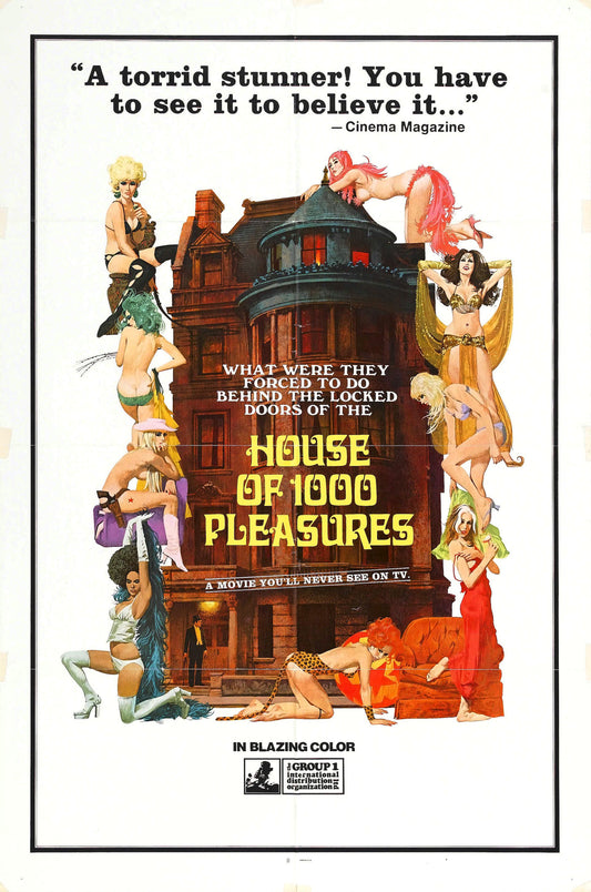 House Of 1000 Pleasures 01 Movie Magnet
