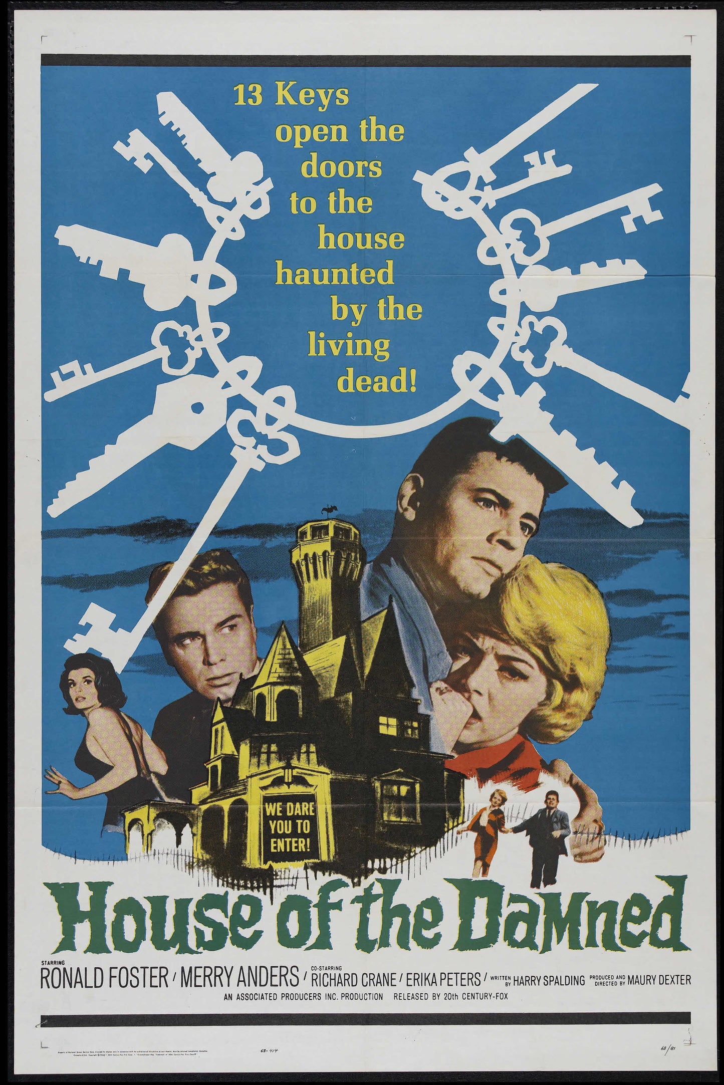 House Of Damned 01 Movie Magnet