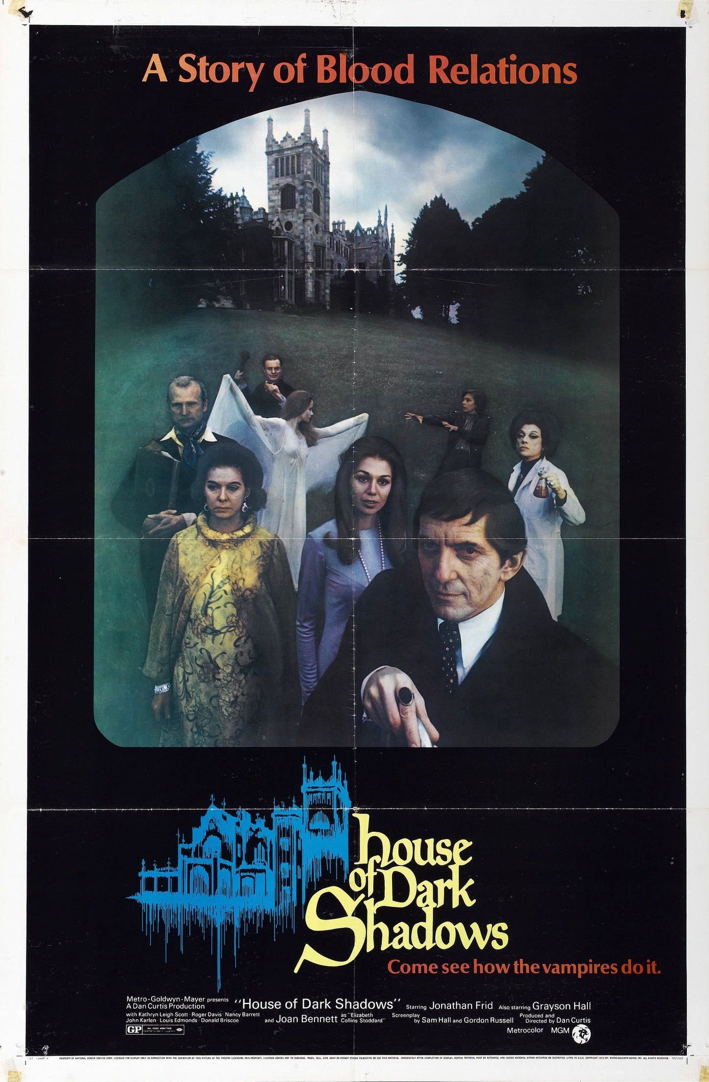 House Of Dark Shadows 01 Movie Magnet