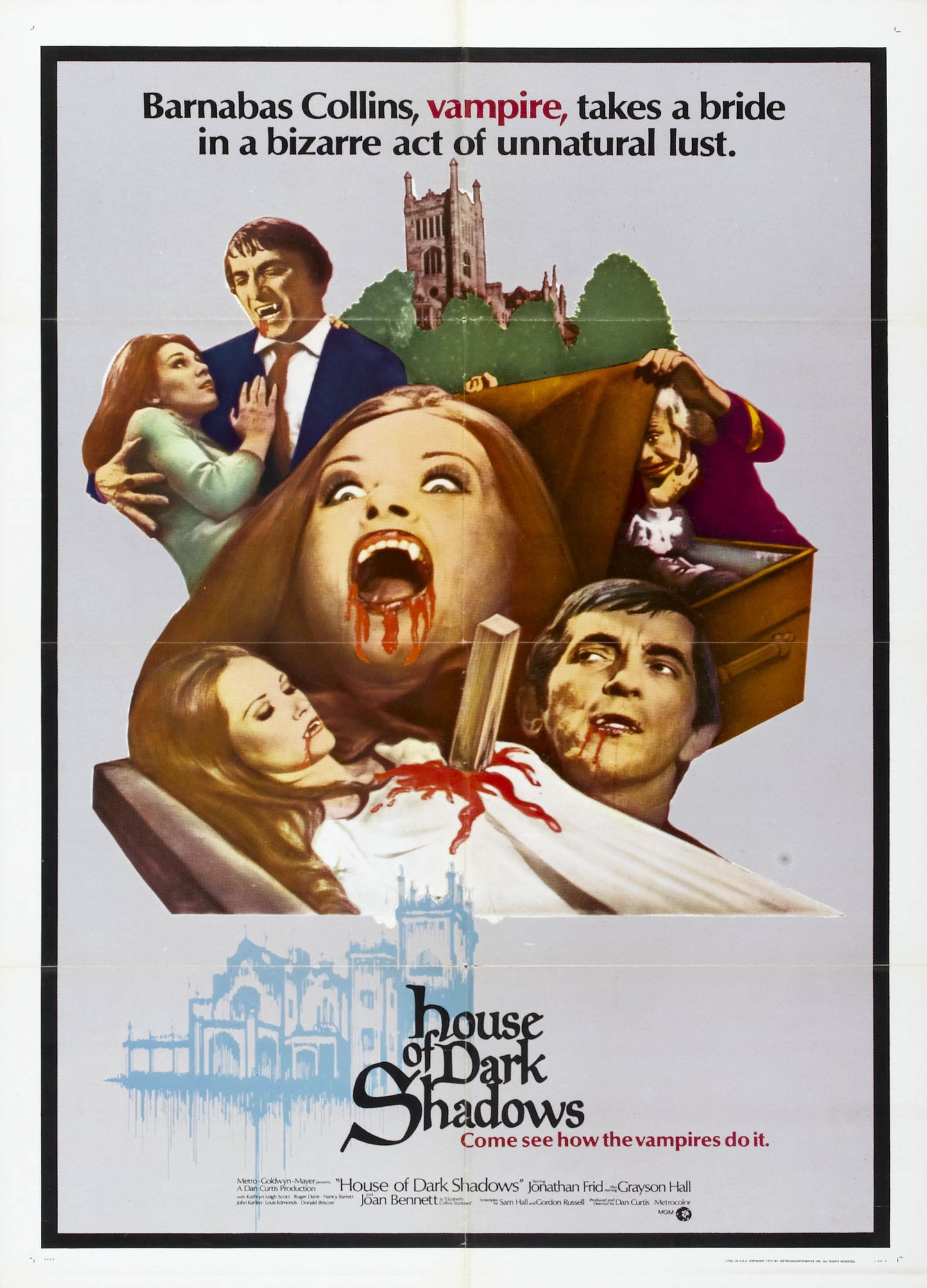 House Of Dark Shadows 02 Movie Magnet