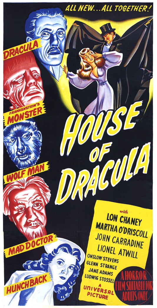 House Of Dracula 02 Movie Magnet