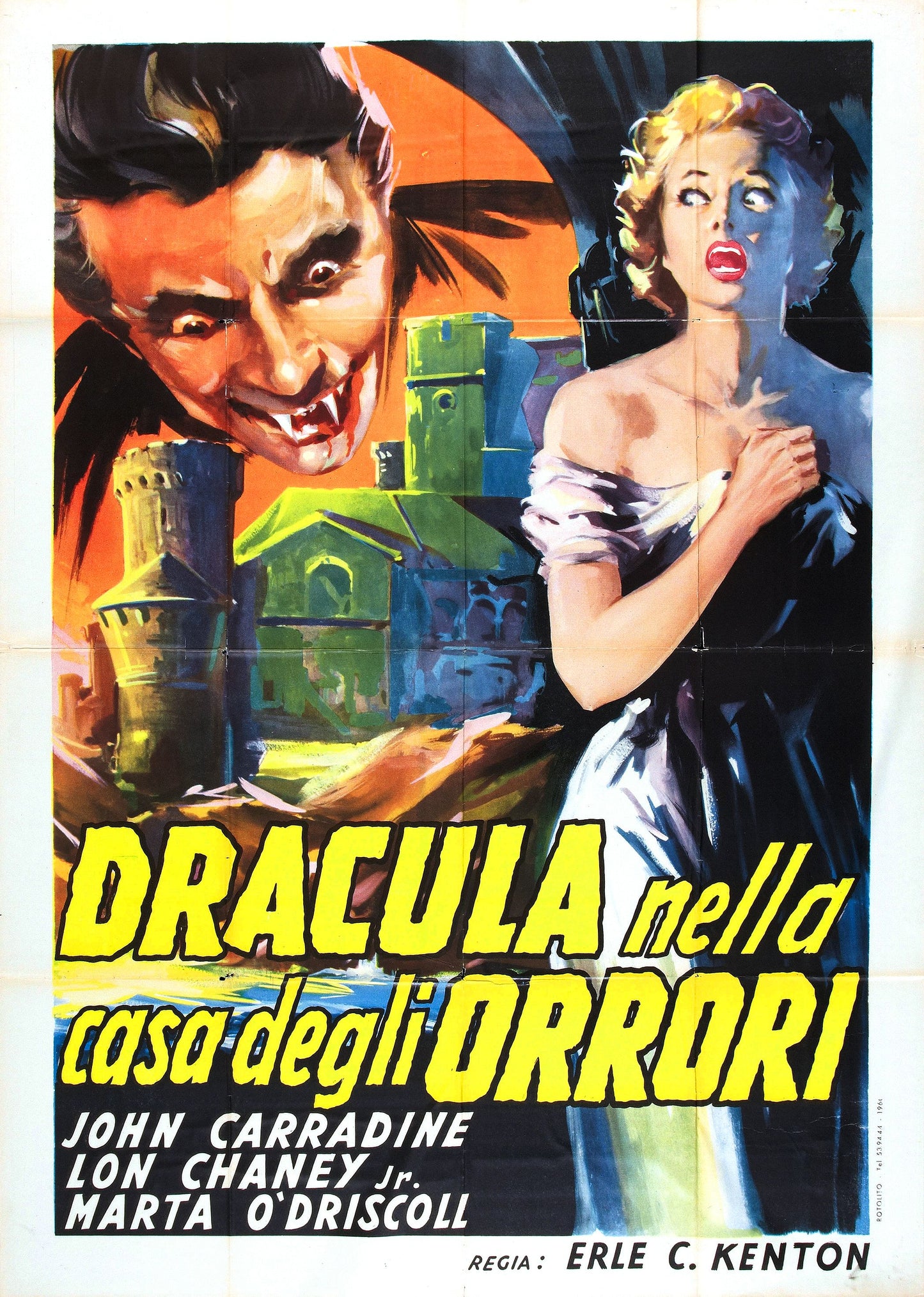 House Of Dracula 04 Movie Magnet