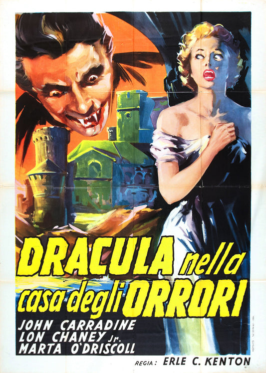 House Of Dracula 04 Movie Magnet