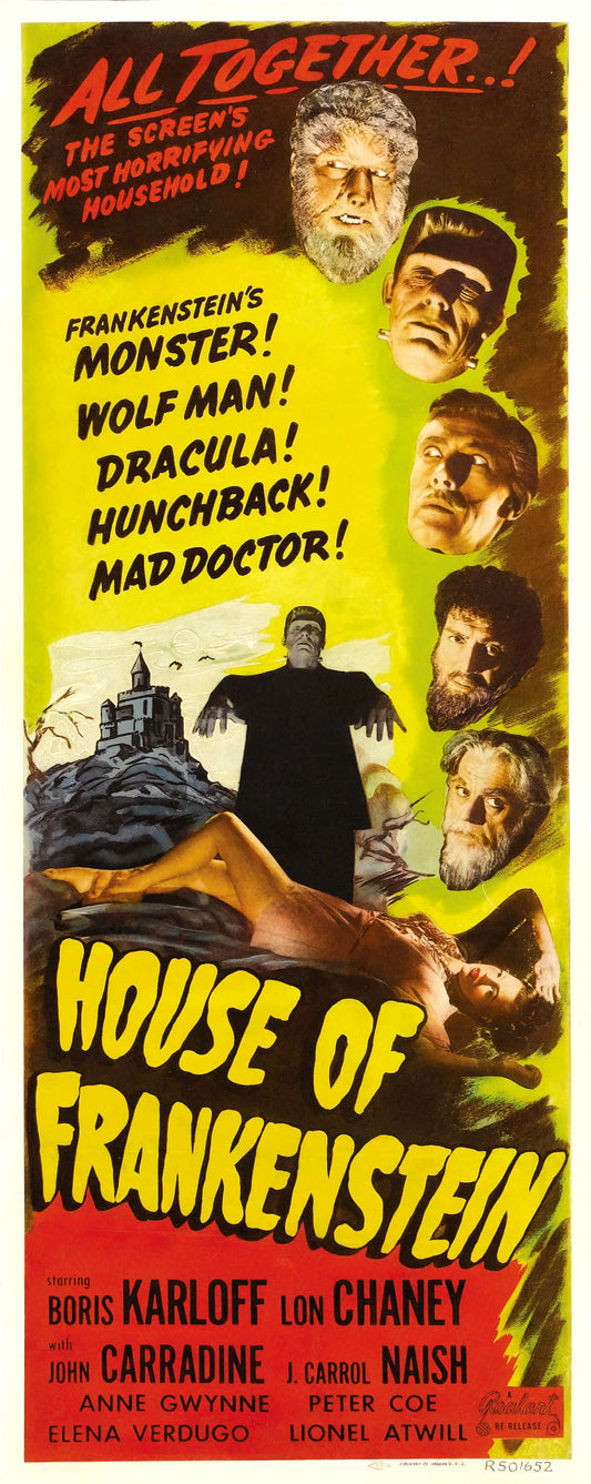 House Of Frankenstein 04 Movie Magnet