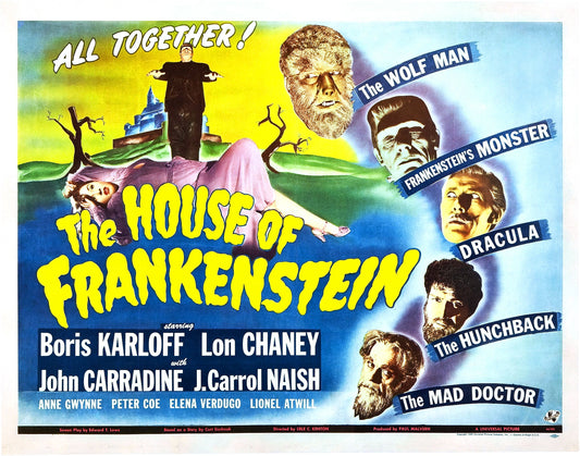 House Of Frankenstein 06 Movie Magnet
